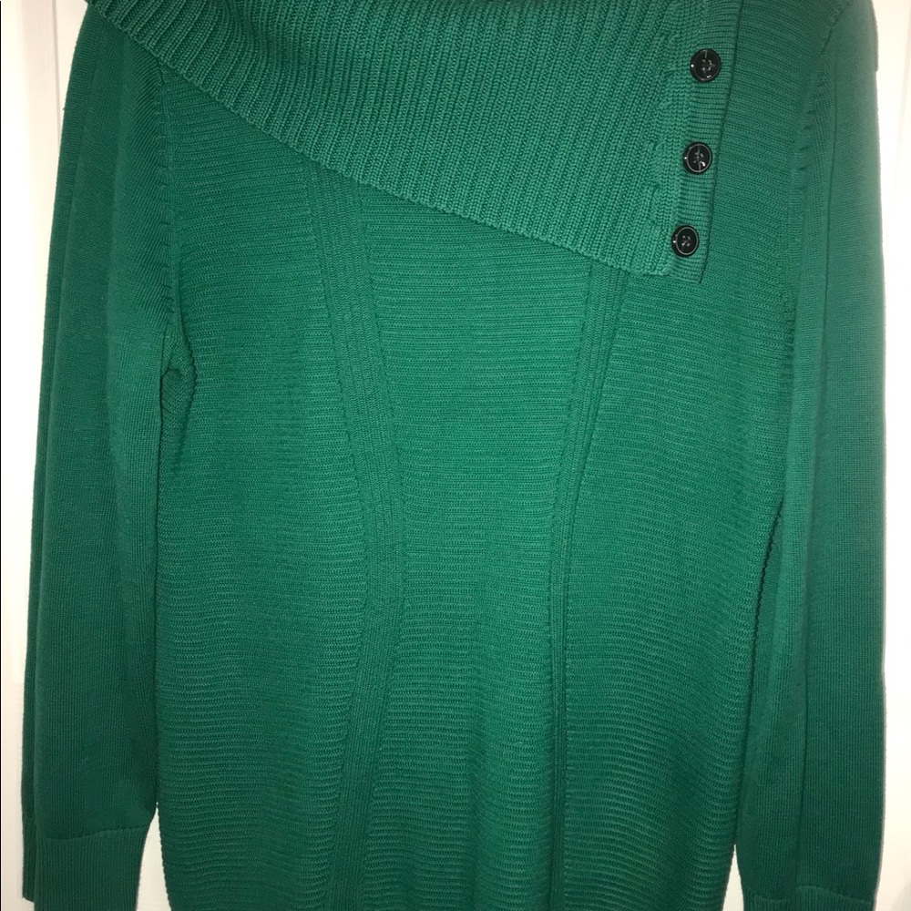 Green sweater